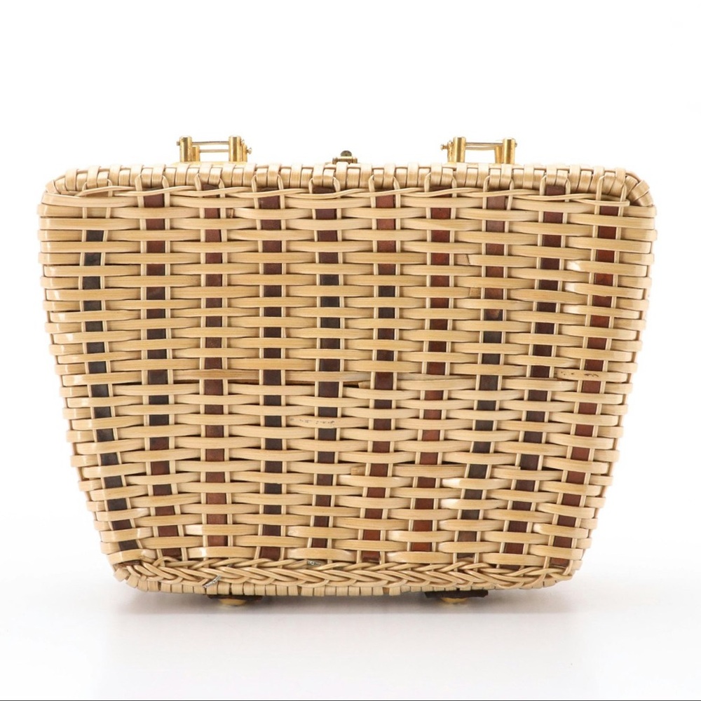 Unique Style Craft Woven Horse Clutch - Picture 2 of 3